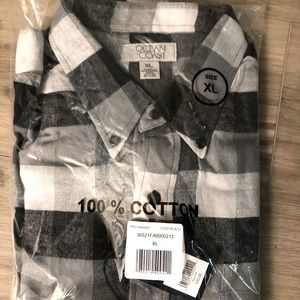 MENS LONG SLEEVE BUTTON DOWN SHIRT